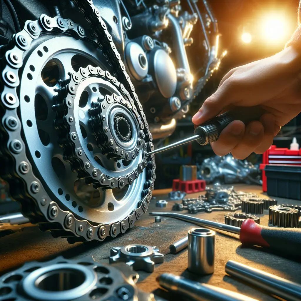 Maintenance and Replacement of Sprocket