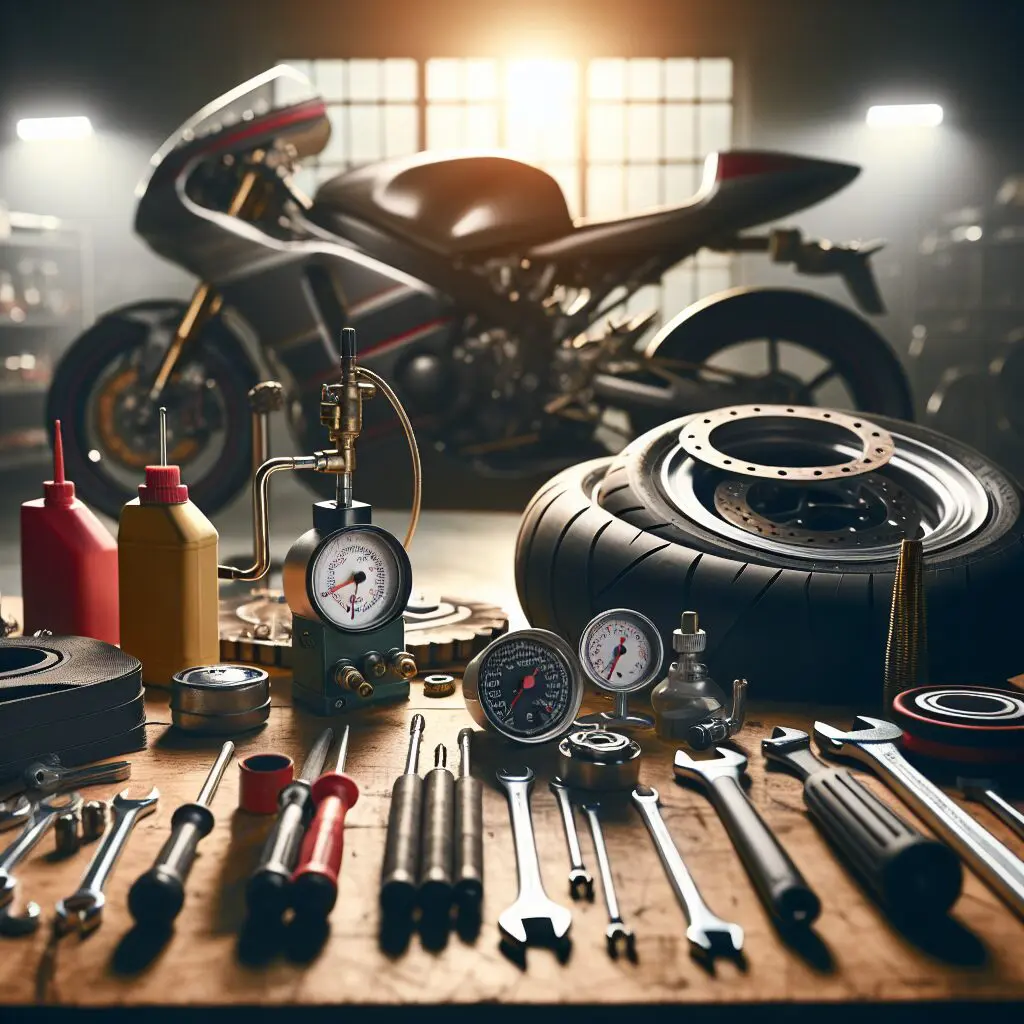 Essential motorcycle maintenance tools